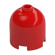 Brick Round 2 x 2 x 1 2/3 Dome Top, Hollow Stud