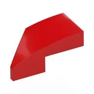 Slope Curved 2 x 1 with Stud Notch Right