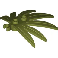 Plant, Leaves 6 x 5 Swordleaf with Clip [Thick Open O Clip]