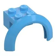 Wheel Arch, Mudguard 4 x 2 1/2 x 2 with 2 x 2 Plate