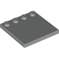Plate Special 4 x 4 with Studs on One Edge [Plain]