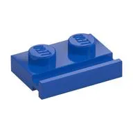 Plate Special 1 x 2 with Door Rail