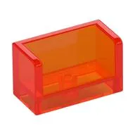 Panel 1 x 2 x 1 with Rounded Corners and 2 Sides