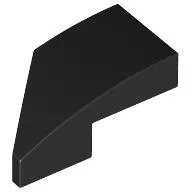 Slope Curved 2 x 1 with Stud Notch Right