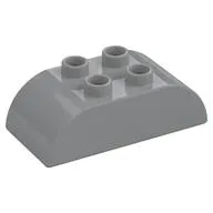 Duplo Brick 2 x 4 Curved Top