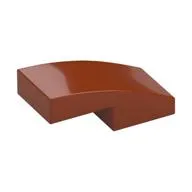 Slope Curved 2 x 1 No Studs [1/2 Bow]