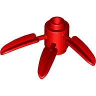 Plant, Round 1 x 1 - 3 Bamboo Leaves