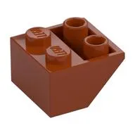 Slope Inverted 45° 2 x 2 [Ovoid Bottom Pin, Bar-sized Stud Holes]