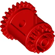 Technic Gear Differential, 24 -16 Tooth with Clutch on Both Sides