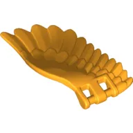 Creature Body Part, Wing 4 x 7 Right with Feathers and Handles for Clips