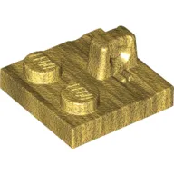 Hinge Plate 2 x 2 Locking with 1 Finger on Top