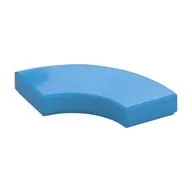 Tile 2 x 2 Curved, Macaroni