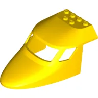 Aircraft Fuselage Curved Forward 6 x 10 Top
