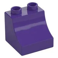 Duplo Brick 2 x 2 x 1 1/2 with Curve