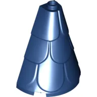 Tower Roof 2 x 4 x 4 Half Cone Shaped with Roof Tiles