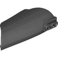 Large Figure Limb Cover, Armor with Ball Joint Socket and 2 Holes with Light Bluish Grey Wavy Lines