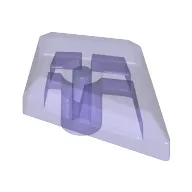 Tile Special 1 x 2 Diamond Plain