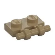 Plate Special 1 x 2 Side Handle [Free Ends]
