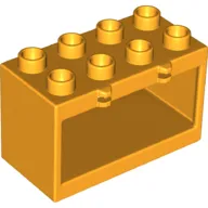 Duplo Container Box 2 x 4 x 2 with Open Sides