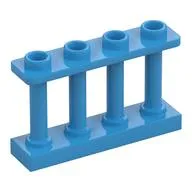 Fence Spindled 1 x 4 x 2 [4 Top Studs]
