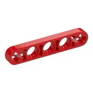 Technic Beam 1 x 5 Thin with Axle Holes on Ends