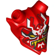 Headwear Accessory Mask Ninjago Oni (Mask of Vengeance) Print