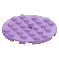 Plate Round 6 x 6 with Hole