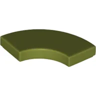 Tile 2 x 2 Curved, Macaroni