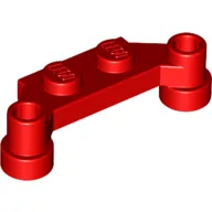 Plate Special 1 x 4 Offset with Bar Holes
