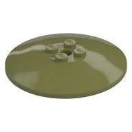 Dish 6 x 6 Inverted (Radar) with Solid Studs