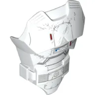 Large Figure Torso Cover with Raised Belt and Range Trooper Damaged Armour Print