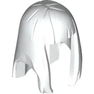 Hair Long Straight with Bangs - Rubber