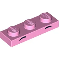 Plate 1 x 3 with Black Eyebrows print