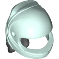 Hair and Helmet, Curly, Black pattern