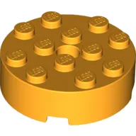 Brick Round 4 x 4 Centre Hole
