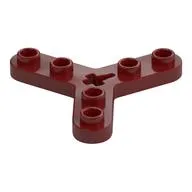 Technic Plate Rotor 3 Blade with Smooth Ends and 6 Studs (Propeller)
