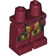 Hips and Dark Red Legs with Iron Man 76105-1