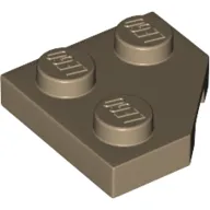 Wedge Plate 2 x 2 Cut Corner