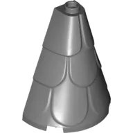 Tower Roof 2 x 4 x 4 Half Cone Shaped with Roof Tiles