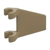 Flag 2 x 2 Trapezoid with Flat Area between Clips