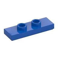 Plate Special 1 x 3 with 2 Studs with Groove and Inside Stud Holder (Jumper)
