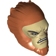 Minifig Head Special, Hylobon Open Mouth Print