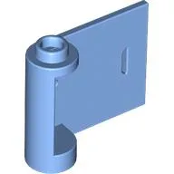 Door 1 x 3 x 2 Right - Open Between Top and Bottom Hinge with White Line Print