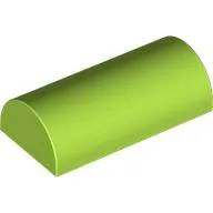 Brick Curved 2 x 4 Double, No Studs, with Groove