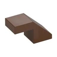 Slope 45° 2 x 1 with 2/3 Inverted Cutout and no stud