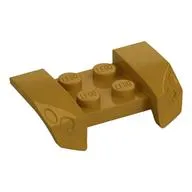 Mudguard 2 x 4 with Molded Headlights