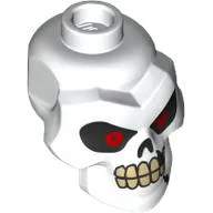 Minifig Head Special, Skull Red Eyes, Tan Teeth Print