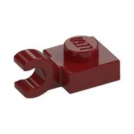 Plate Special 1 x 1 with Clip Horizontal [Thick Open O Clip]