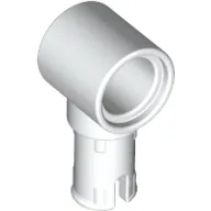 Technic Pin Connector Hub with 1 Pin with Friction Ridges Lengthwise