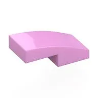 Slope Curved 2 x 1 No Studs [1/2 Bow]